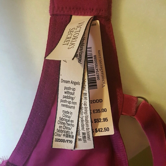 Victoria's Secret Dream Angels Velvet Push Up NWT - Picture 5 of 5